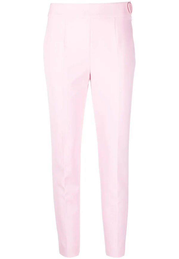 Moschino byxor med sidoknäppning - Rosa