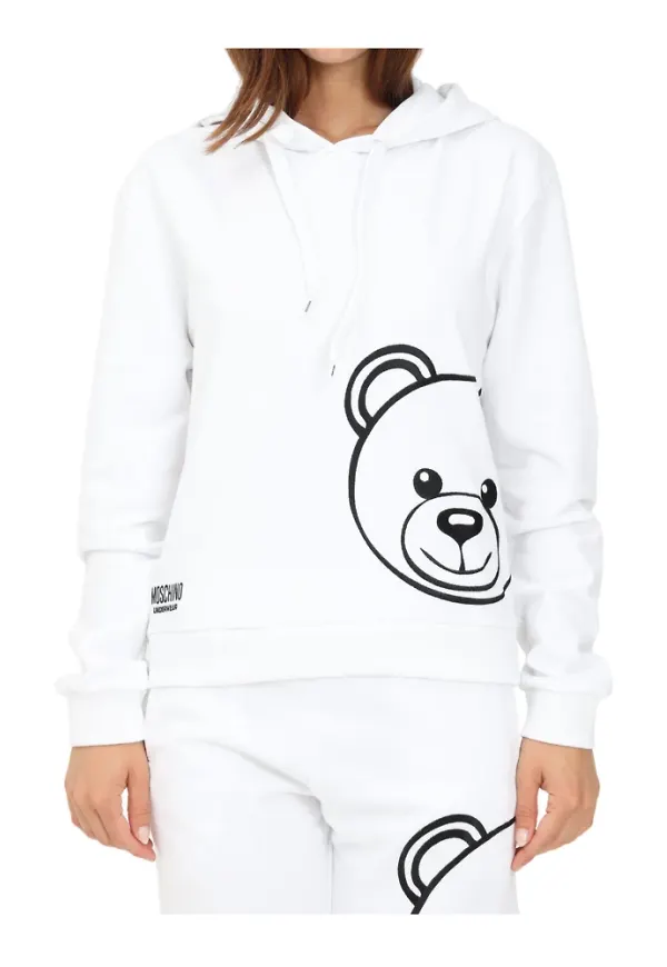 Moschino Huvtröja Vit, Dam