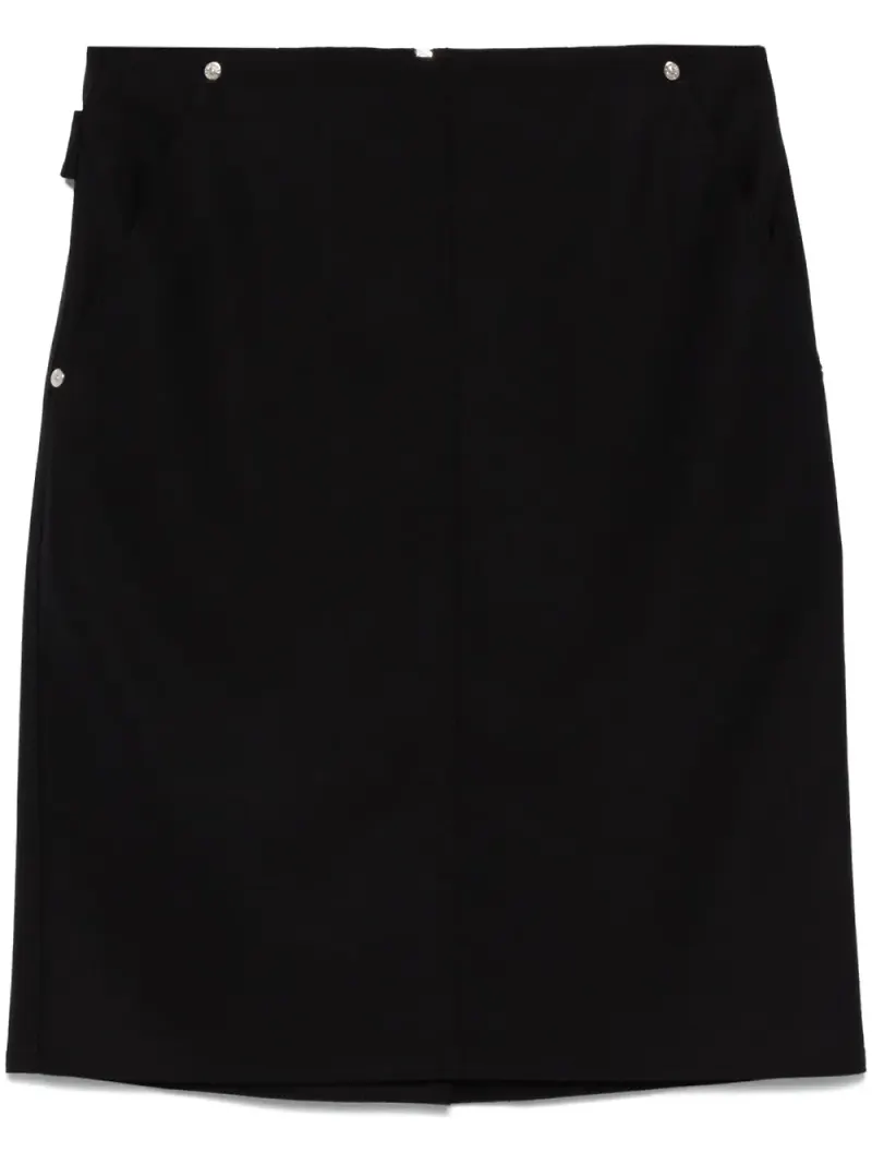 MOSCHINO JEANS minikjol med slits - Svart