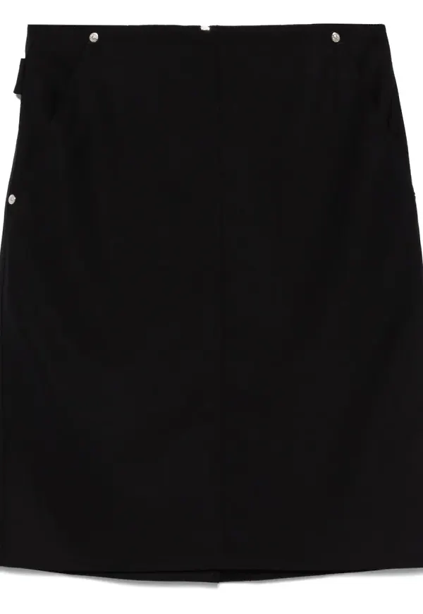 MOSCHINO JEANS minikjol med slits - Svart