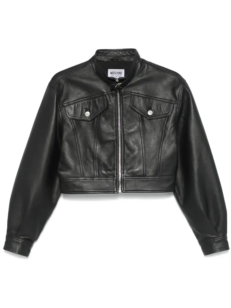 MOSCHINO JEANS skinnjacka - Svart