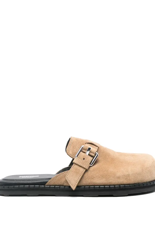 Moschino slip-ons i mocka - Neutral