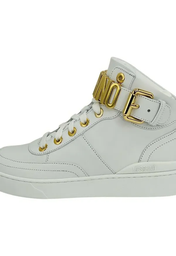 Moschino Sneakers Vit, Dam