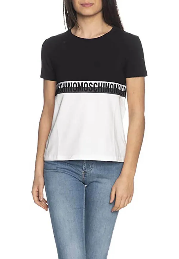 Moschino T-Shirt Svart, Dam