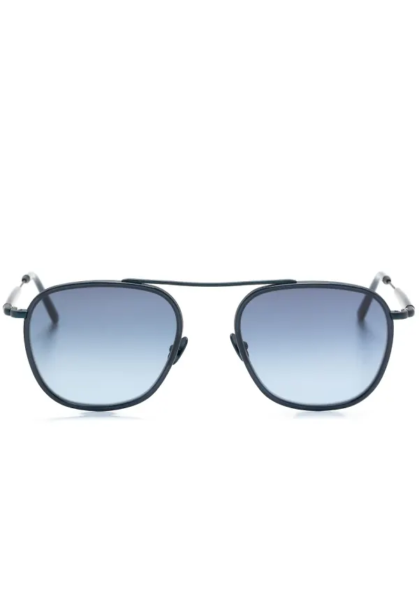 Moscot Fanagle pilotsolglasögon - Blå