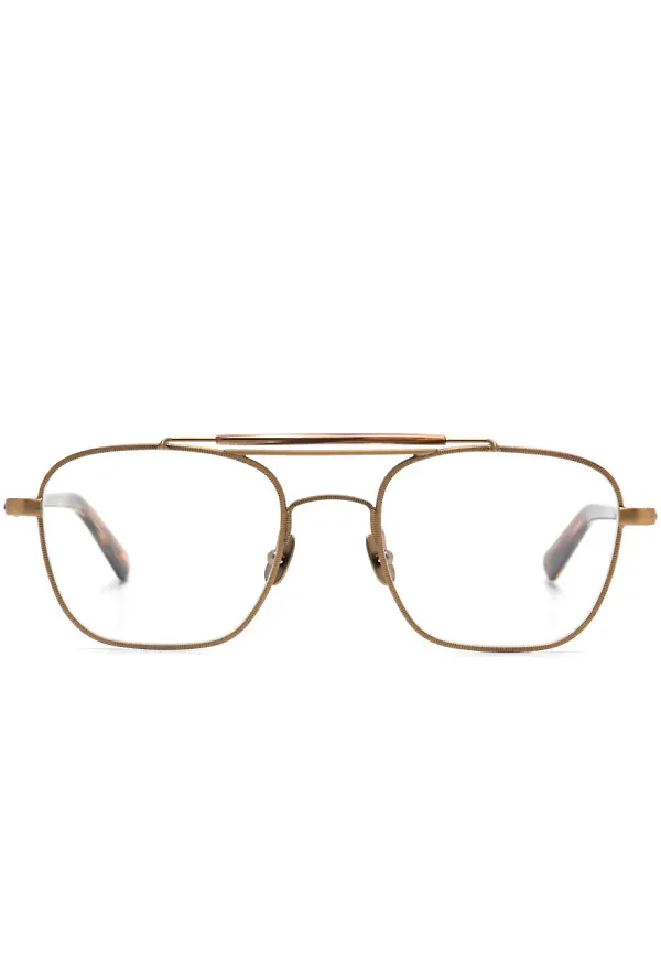 Moscot Gafilta glasögon - Guldfärgad