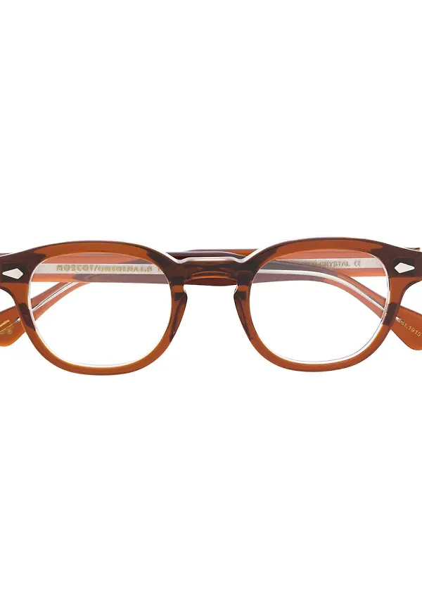Moscot Lemtosh glasögon med fyrkantiga bågar - Brun