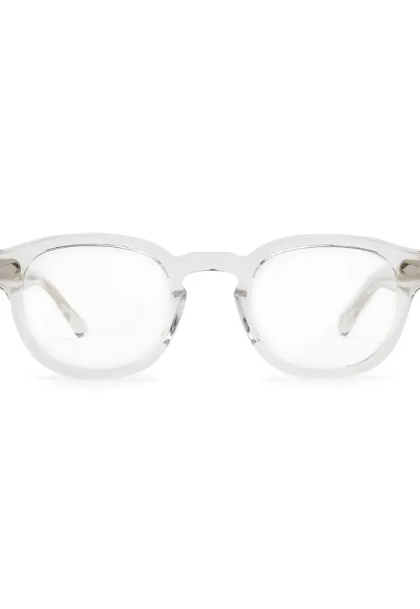 Moscot ovala glasögon - Vit