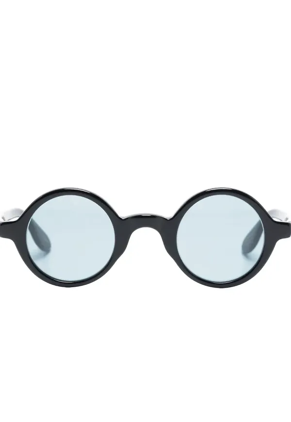 Moscot Zolman runda solglasögon - Svart