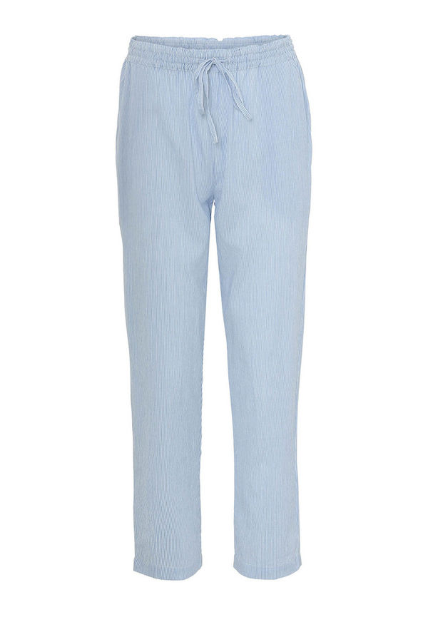 Moshi Moshi Mind Mind Pants Stripe Blå, Dam