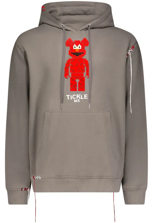 Mostly Heard Rarely Seen 8-Bit Tickle Me hoodie - Grå