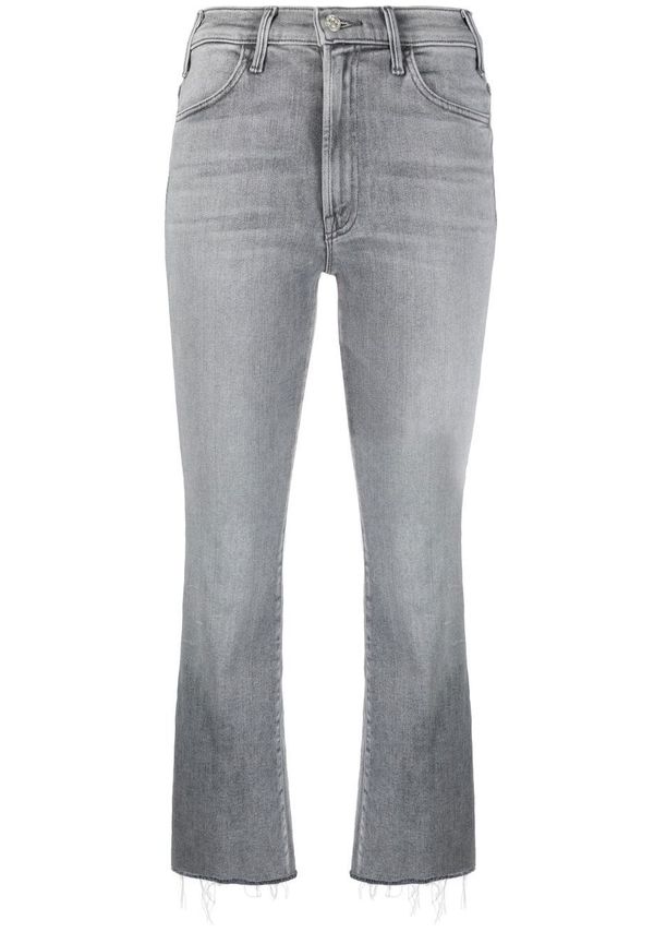 MOTHER croppade jeans - Grå