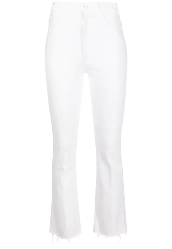 MOTHER flare-jeans - Vit