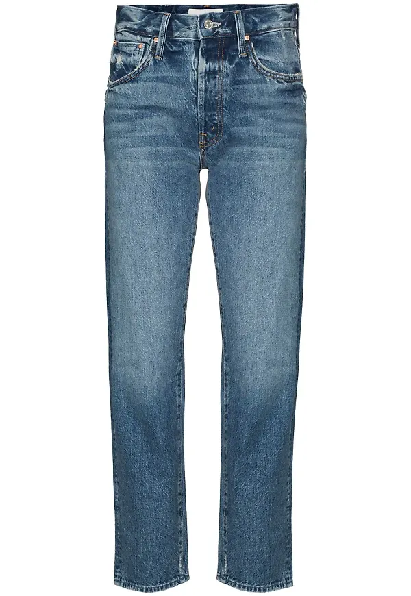 MOTHER Hiker Hover straight leg-jeans - Blå