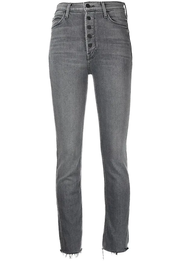 MOTHER Pixie dazzler skinny-jeans - Grå