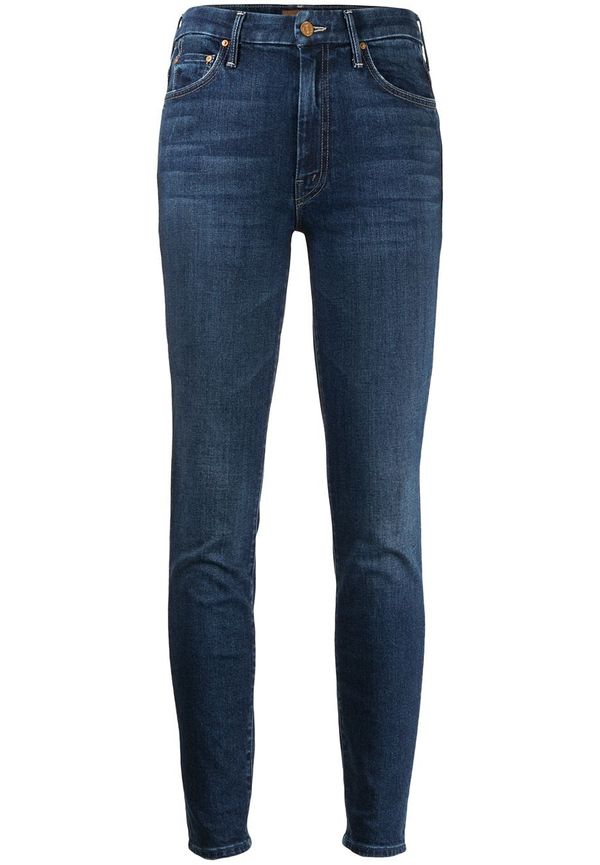 MOTHER skinny-jeans - Blå