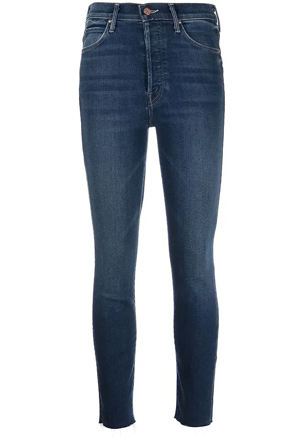 MOTHER slim fit-jeans - Blå