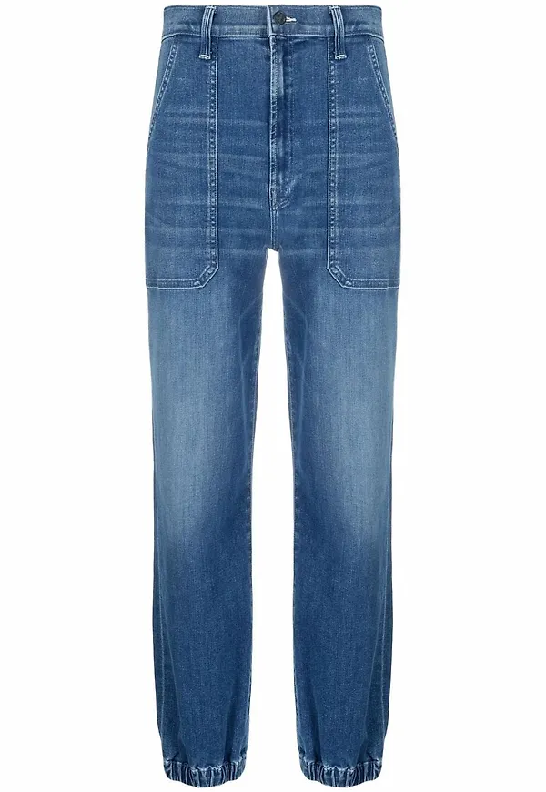 MOTHER straight-jeans - Blå