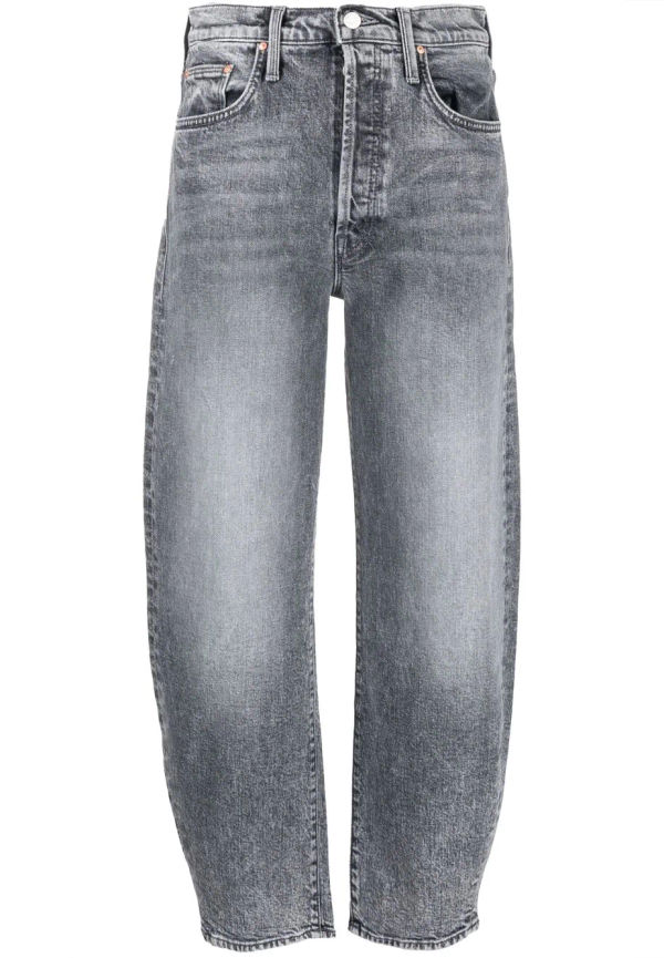 MOTHER The Curbside tapered-jeans - Grå