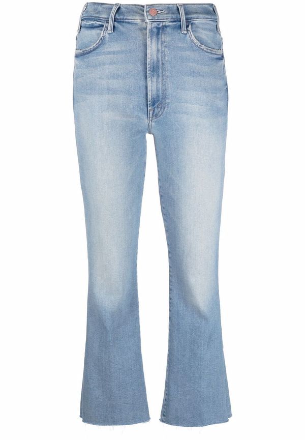 MOTHER The Hustler ankellånga jeans - Blå