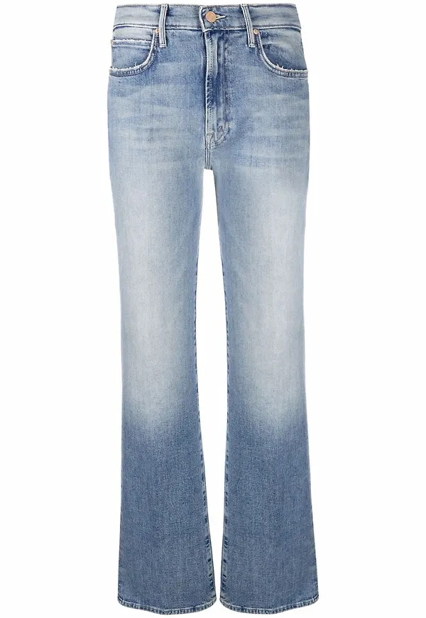 MOTHER The Kick It straight-jeans - Blå