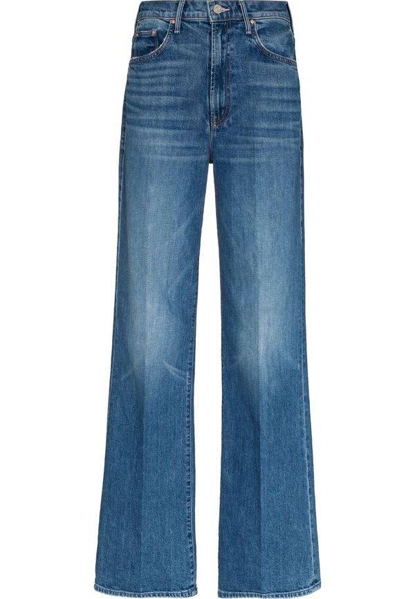 MOTHER The Maven jeans med vida ben - Blå