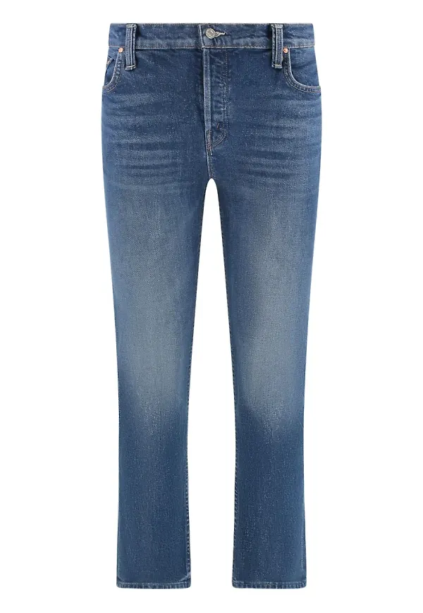 MOTHER The Tomcat ankellånga jeans - Blå