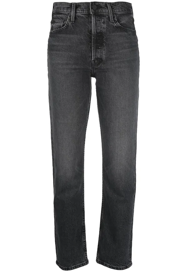 MOTHER The Tomcat ankellånga jeans - Svart