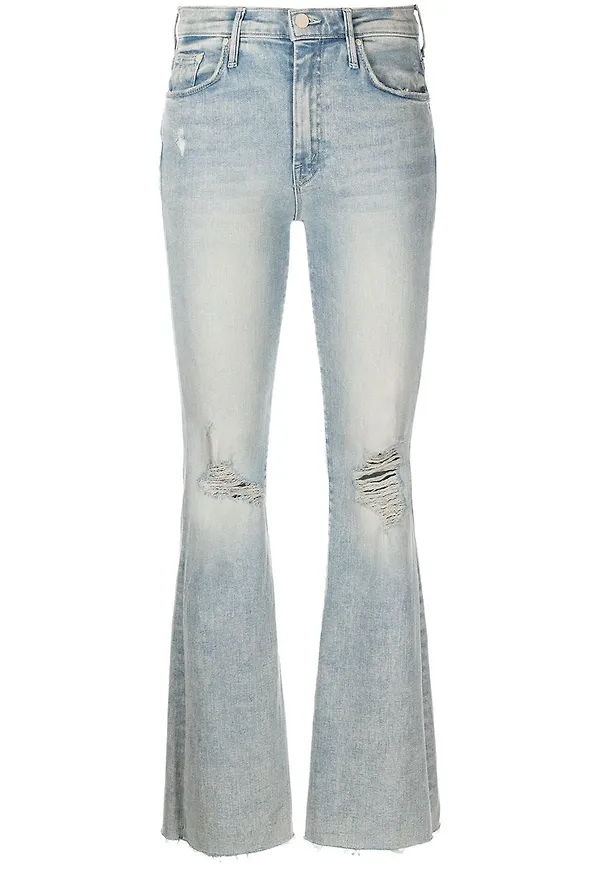 MOTHER The Weekender bootcut-jeans - Blå