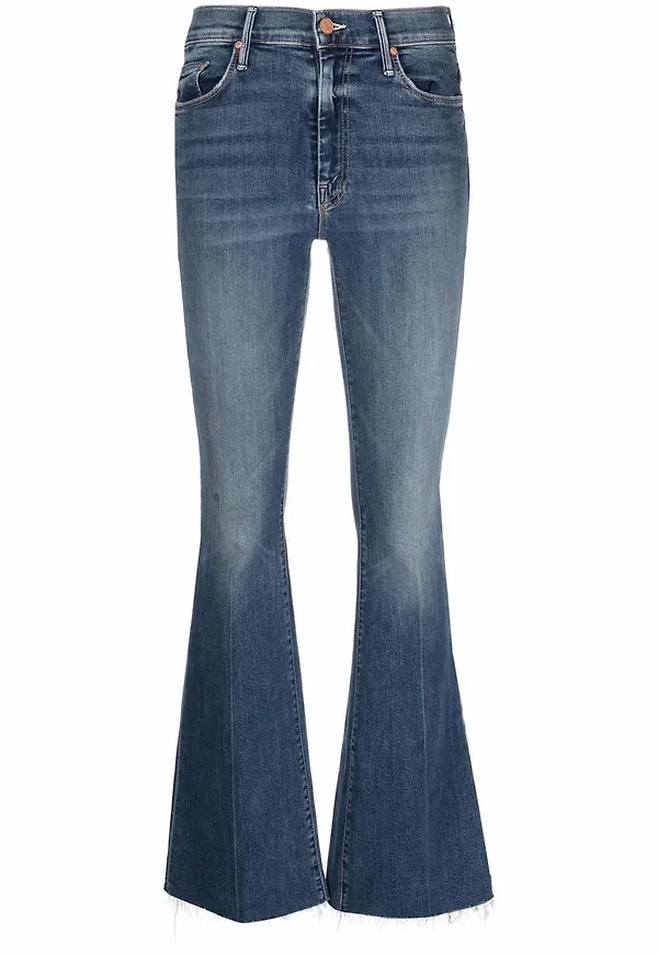 MOTHER The Weekender bootcut-jeans - Blå