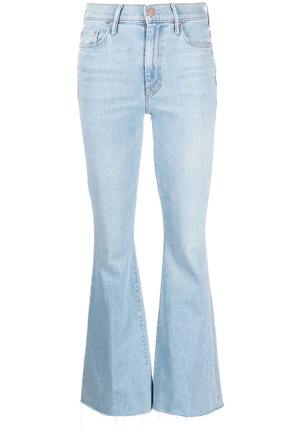 MOTHER The Weekender flare-jeans - Blå