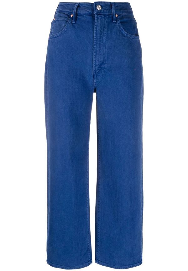 MOTHER Tunnel Vision jeans med hög midja - Blå
