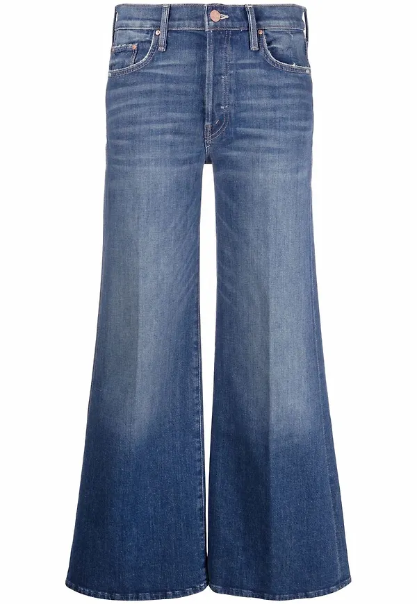 MOTHER wide leg-jeans - Blå