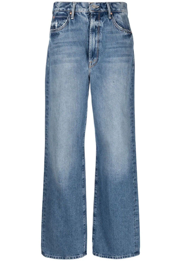 MOTHER wide leg-jeans - Blå