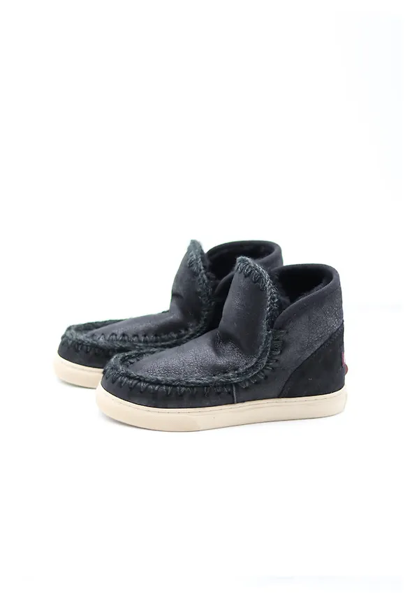 Mou Feeded Eskimo Boots Svart, Dam