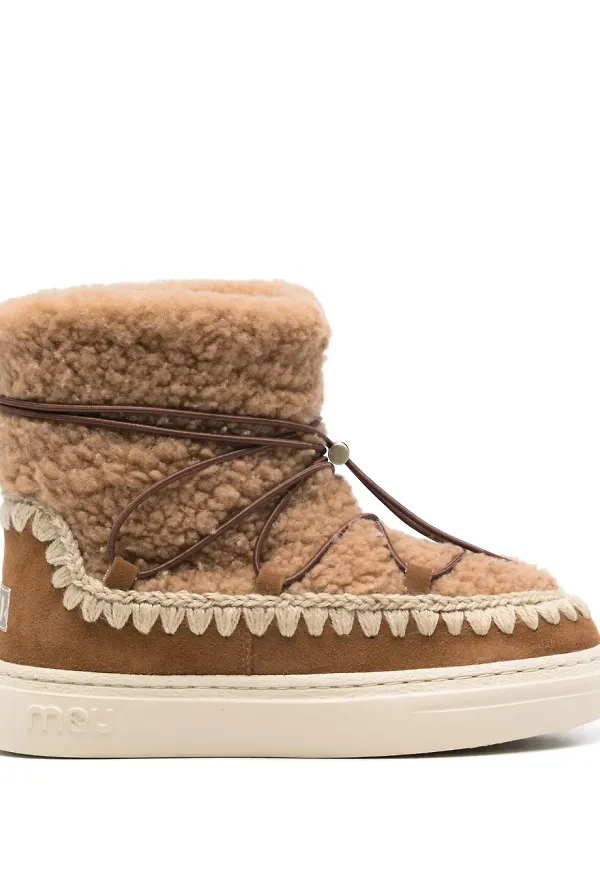 Mou sneakerstövlar - Brun
