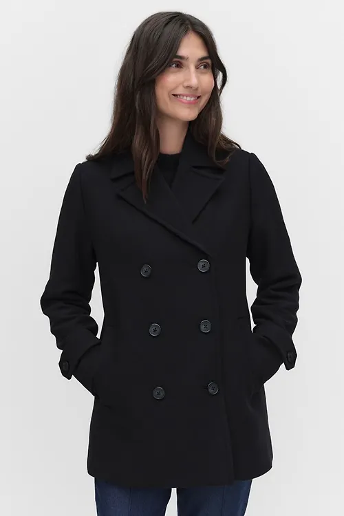 MQ Marqet Stockh lm Elin Jacket Kappor & Trenchcoats Black Dam S