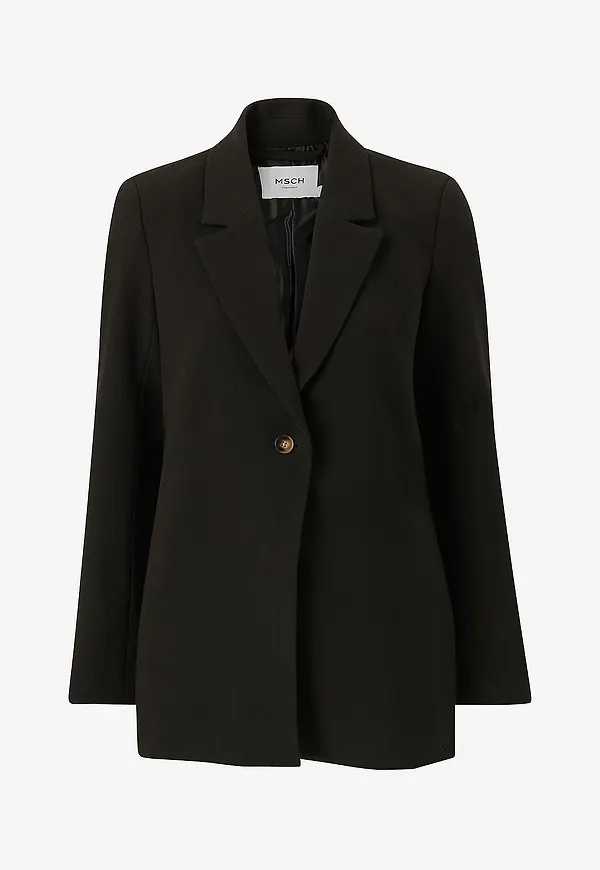 MSCH Copenhagen - Kavaj mschBarbine Slit Blazer - Svart