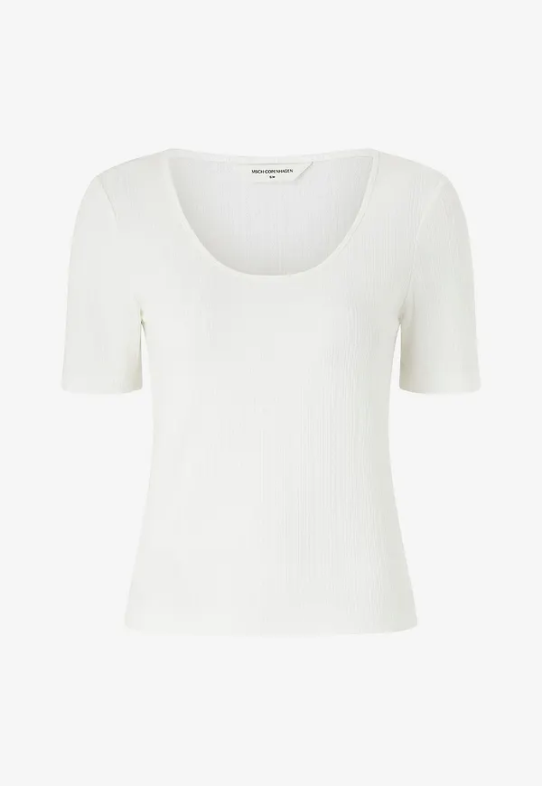 MSCH Copenhagen - T-shirt mschJuna SS - Vit