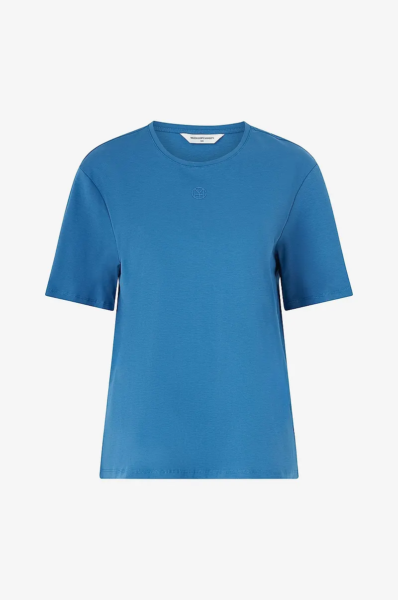 MSCH Copenhagen - Topp mschMelea Icon Tee - Blå
