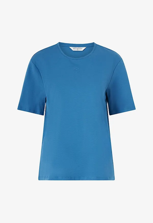 MSCH Copenhagen - Topp mschMelea Icon Tee - Blå