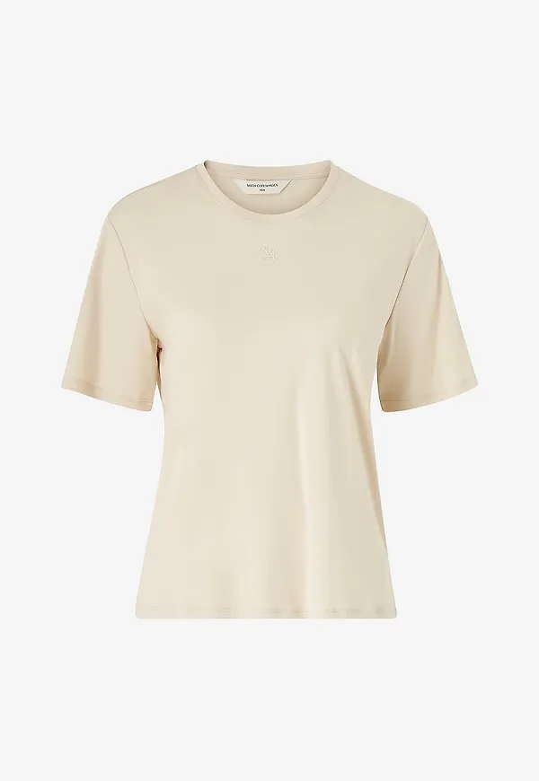 MSCH Copenhagen - Topp mschMelea Icon Tee - Brun