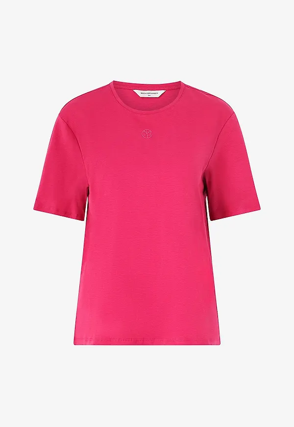 MSCH Copenhagen - Topp mschMelea Icon Tee - Röd
