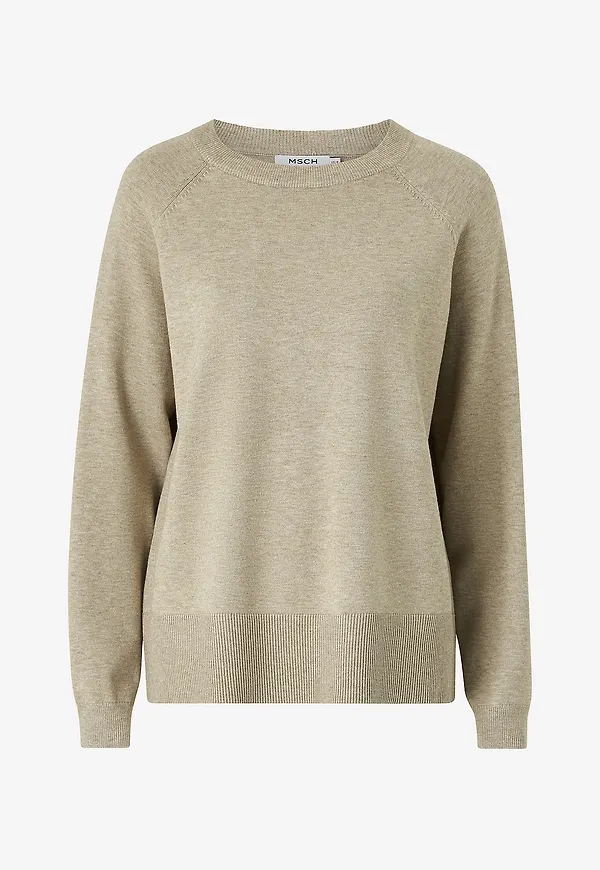MSCH Copenhagen - Tröja mschSardia Rachelle Pullover - Natur