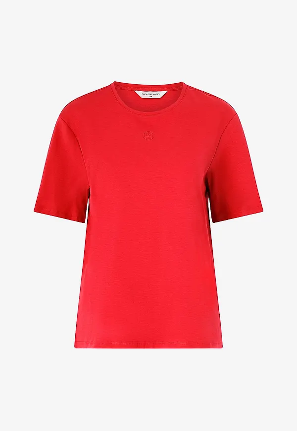 MSCH Copenhagen - Topp mschMelea Icon Tee - Röd