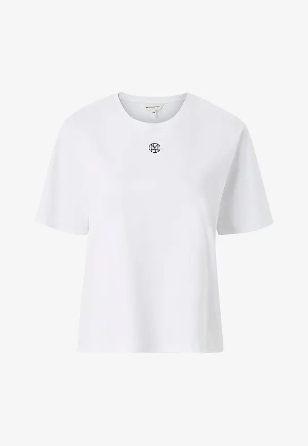 MSCH Copenhagen - Topp mschMelea Icon Tee - Vit