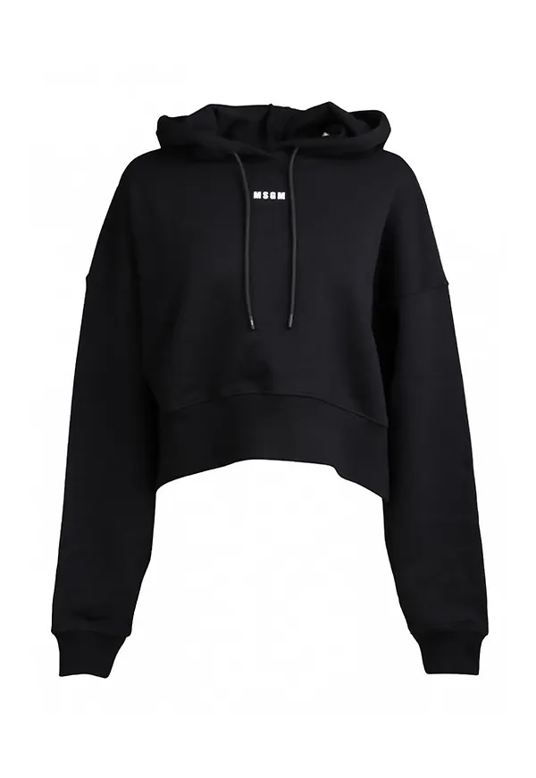 Msgm - Hoodies - Svart - Dam - Storlek: S,M