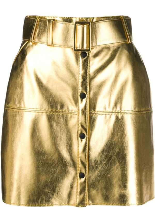Msgm - Minikjolar - Gul - Dam - Storlek: S
