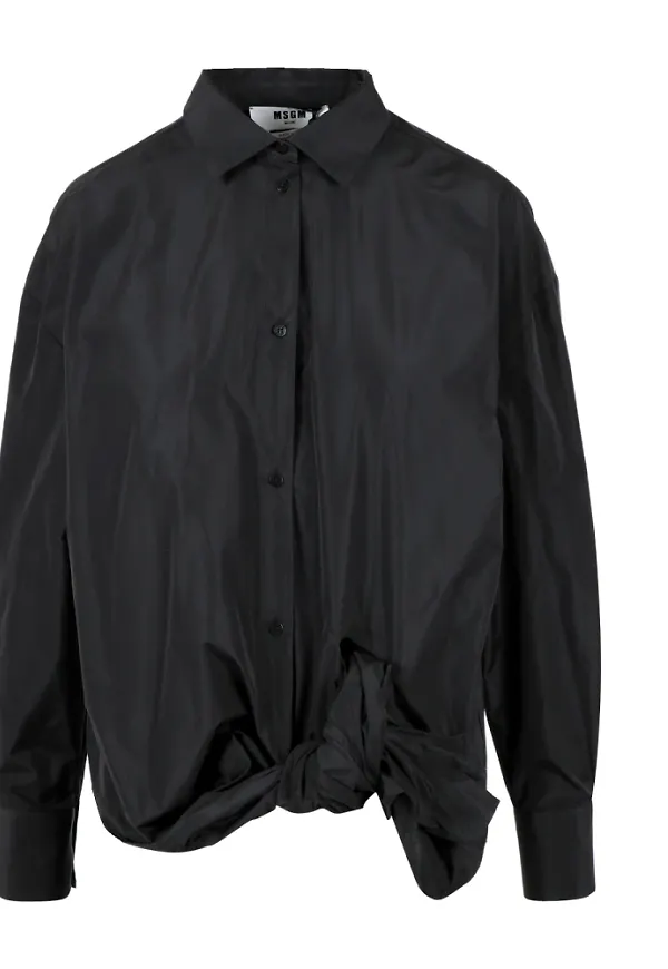 Msgm - Skjortor - Svart - Dam - Storlek: M,S,Xs