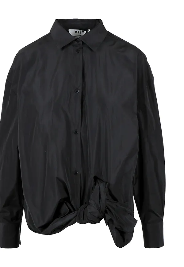 Msgm - Skjortor - Svart - Dam - Storlek: M,S,Xs